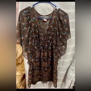 Flying Tomato bohemian hippie cottagecore feminine dress. Size Medium.